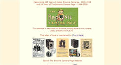 Desktop Screenshot of brownie-camera.com
